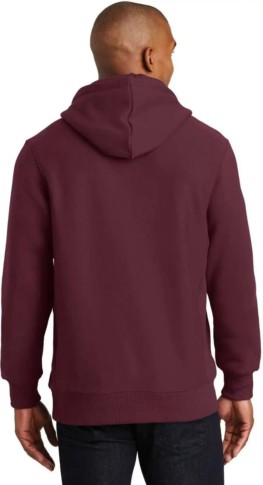 Sport Tek F281 Super Heavyweight Pullover Hooded Sweatshirt Maroon