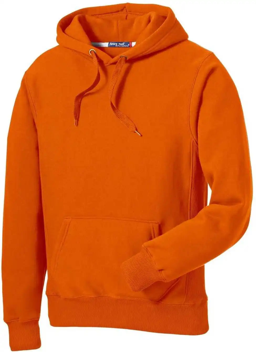 Sport Tek F281 Super Heavyweight Pullover Hooded Sweatshirt Orange