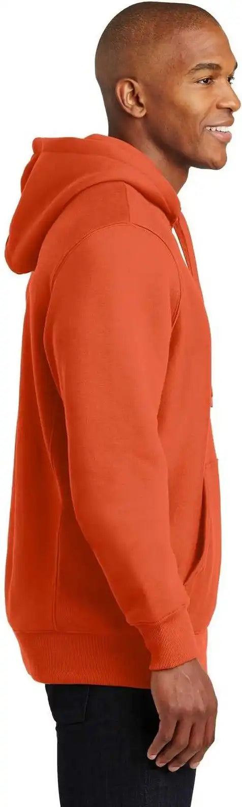 Sport Tek F281 Super Heavyweight Pullover Hooded Sweatshirt Orange