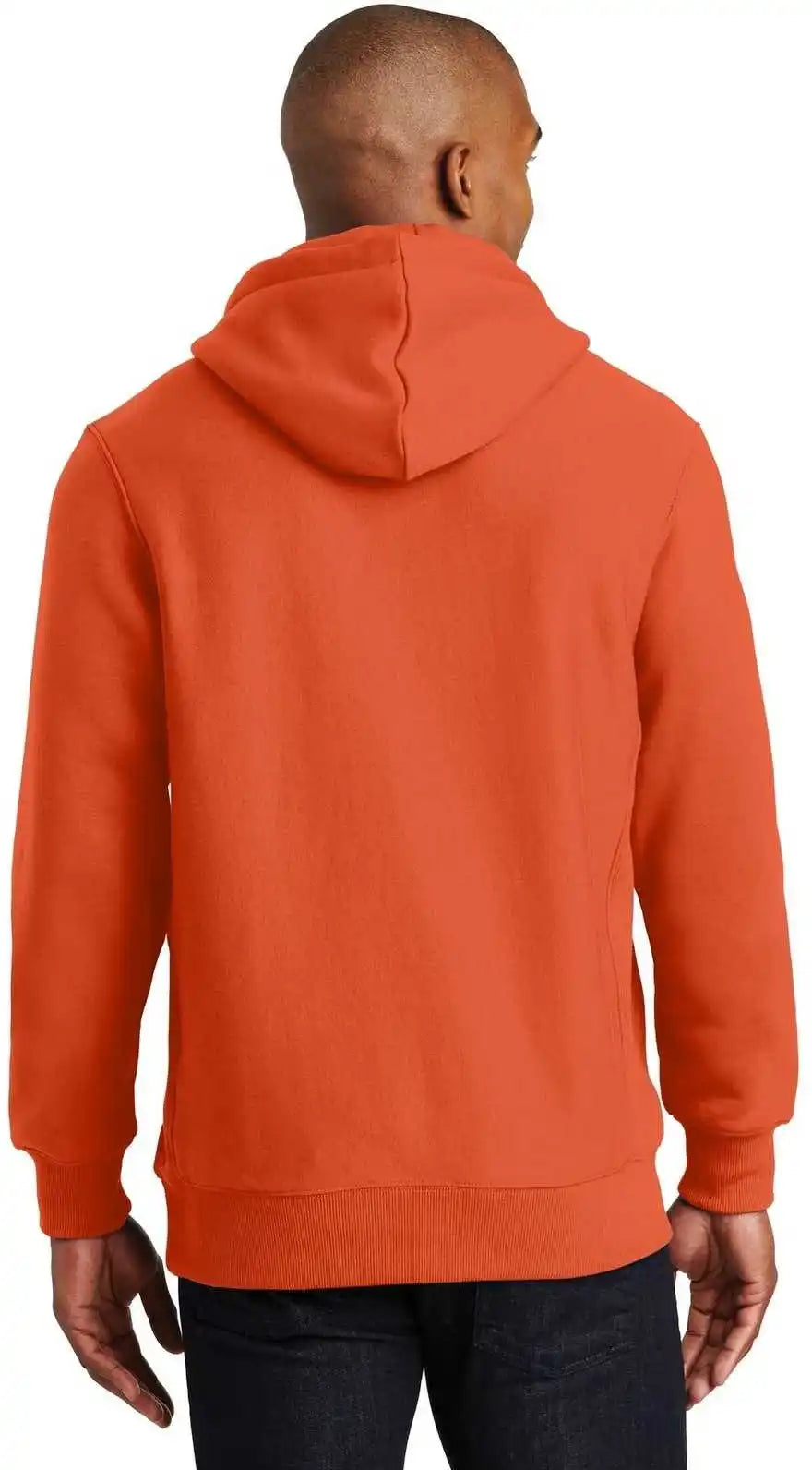 Sport Tek F281 Super Heavyweight Pullover Hooded Sweatshirt Orange