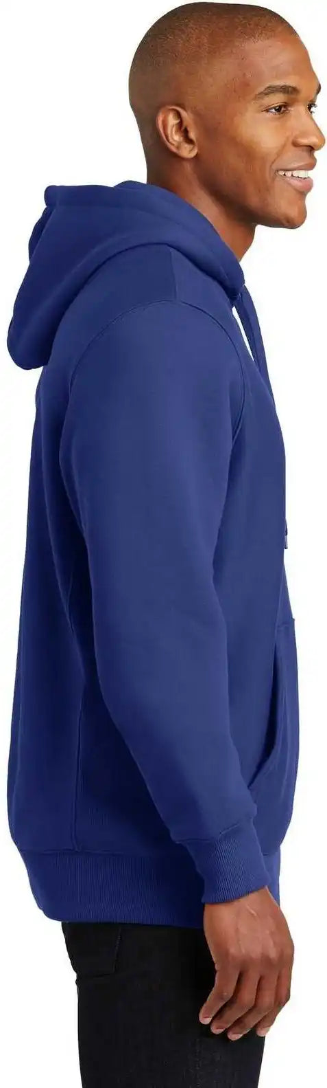 Sport Tek F281 Super Heavyweight Pullover Hooded Sweatshirt Royal
