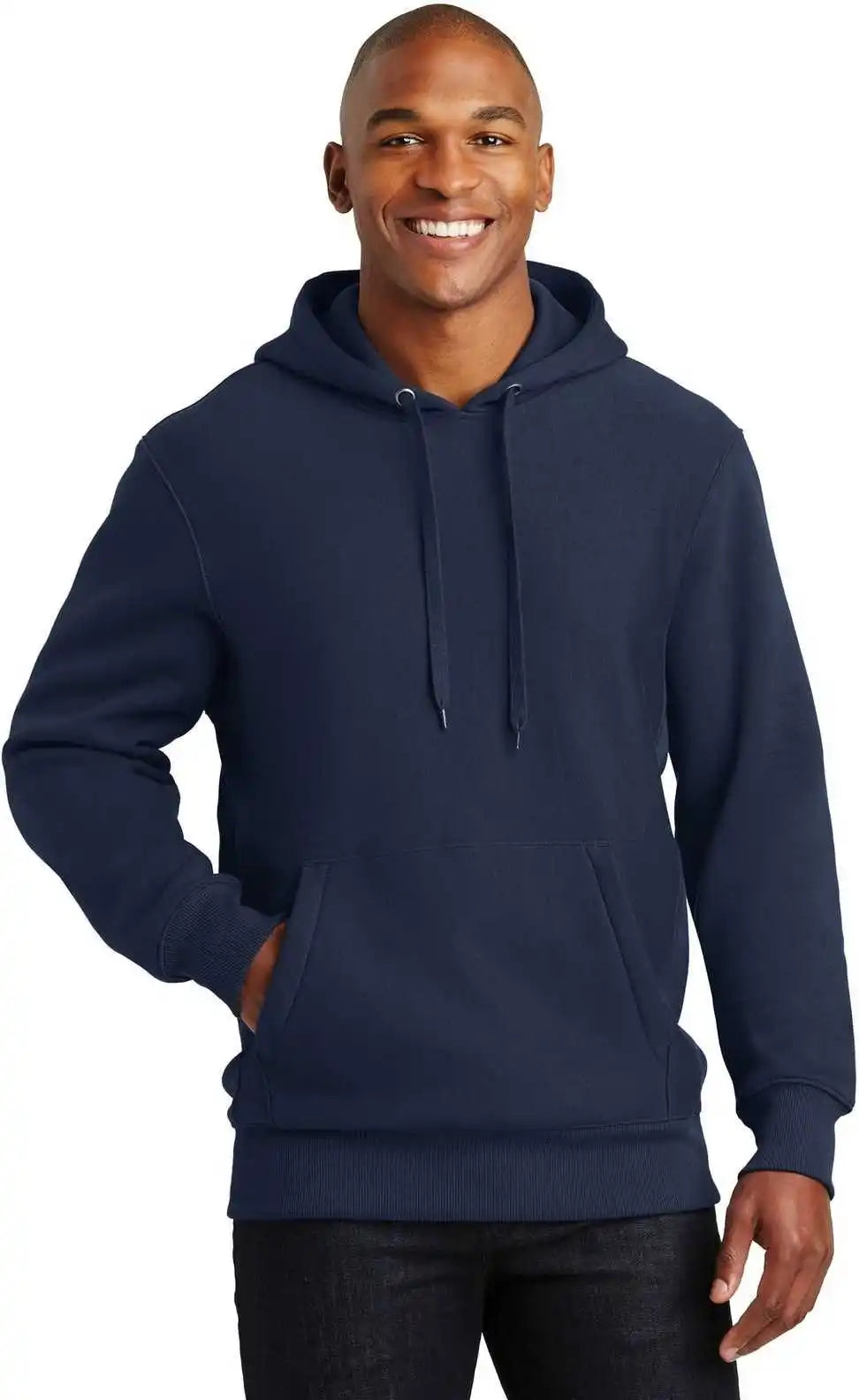 Sport Tek F281 Super Heavyweight Pullover Hooded Sweatshirt True Navy