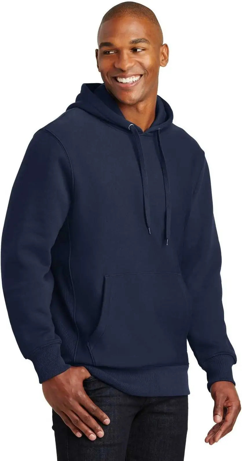Sport-tek F281 Super Heavyweight Pullover Hooded Sweatshirt - True Navy