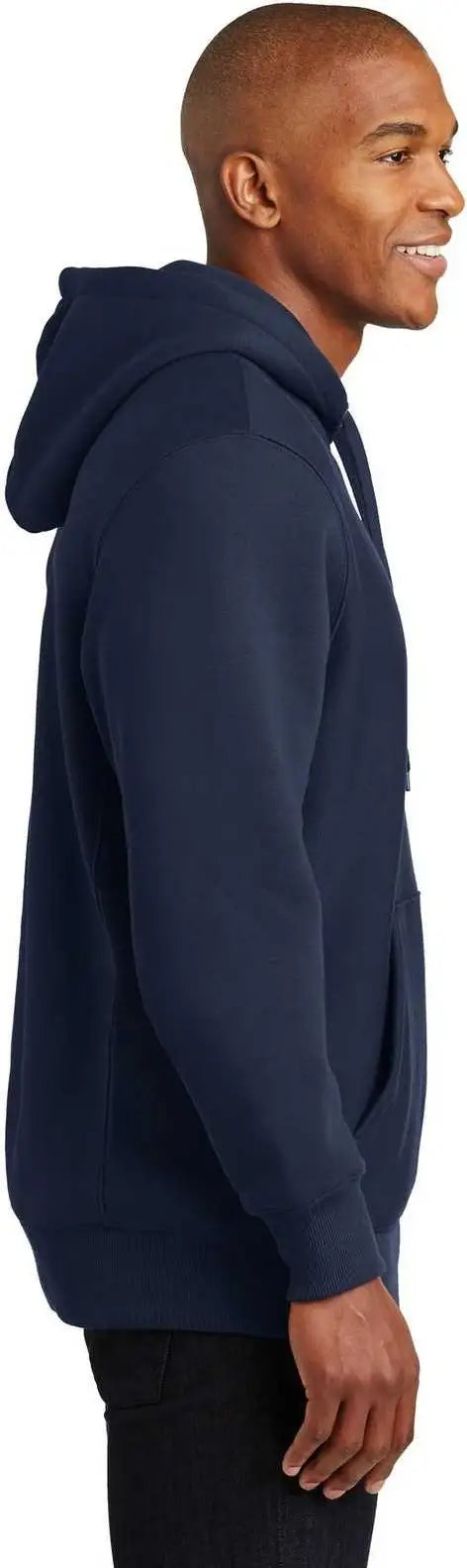 Sport-tek F281 Super Heavyweight Pullover Hooded Sweatshirt - True Navy