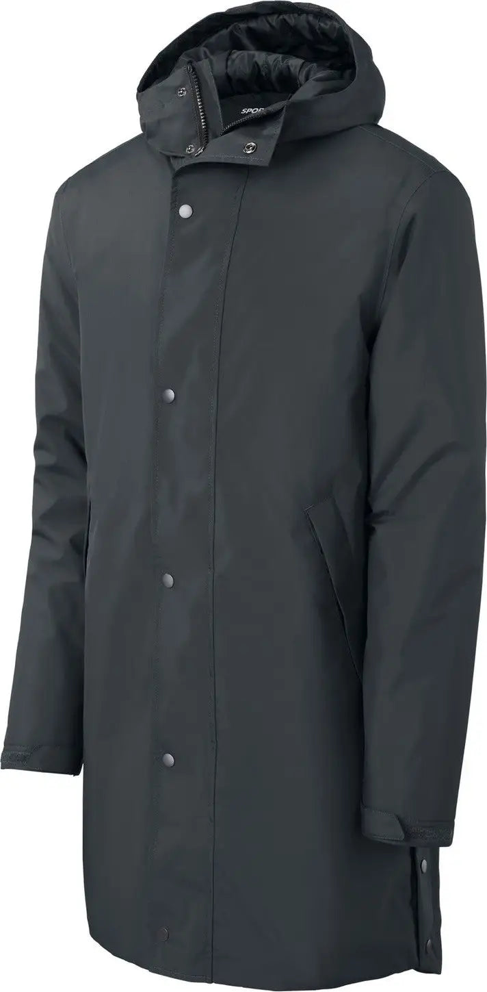 Sport-tek Jst55 Waterproof Insulated Sideline Parka - Graphite