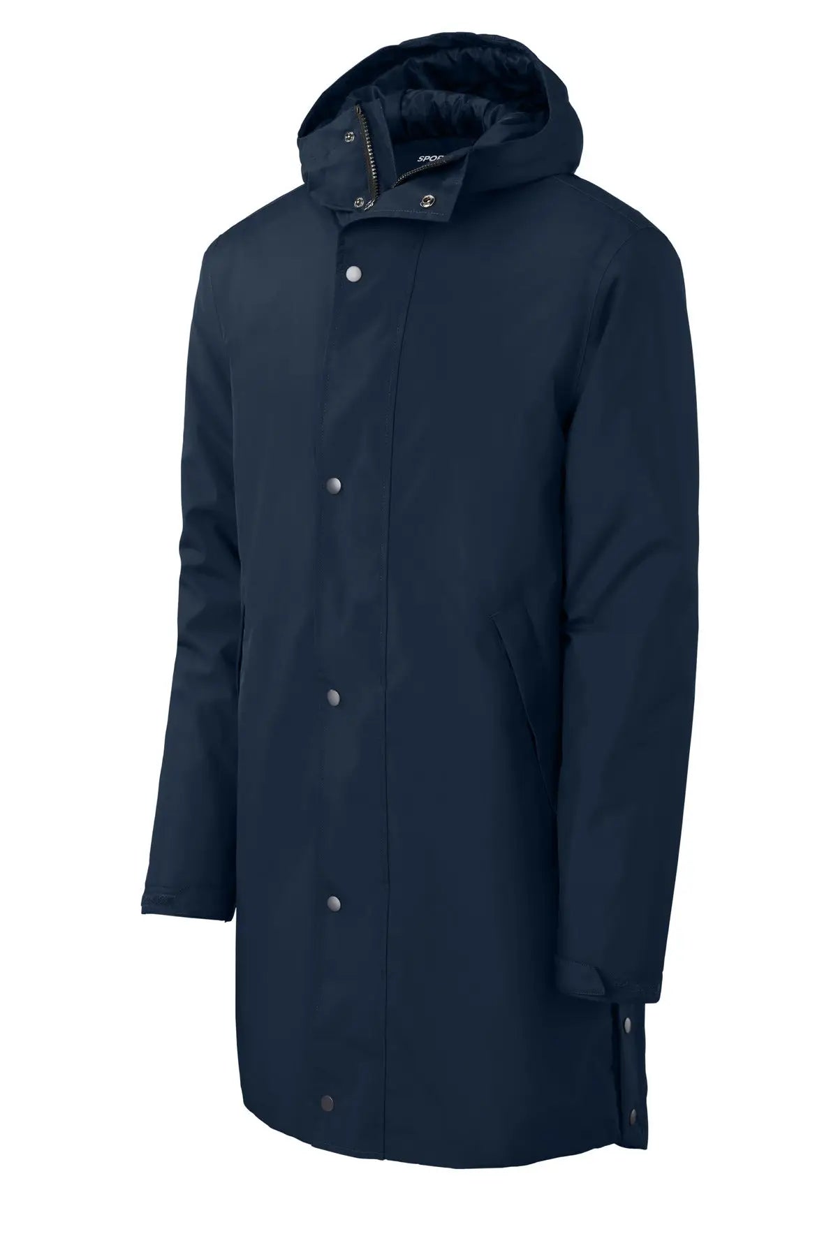 Sport-tek Jst55 Waterproof Insulated Sideline Parka - True Navy