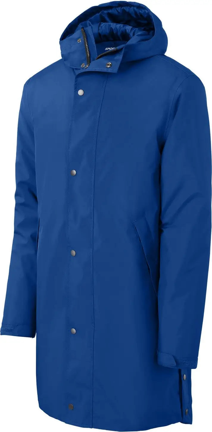 Sport-tek Jst55 Waterproof Insulated Sideline Parka - True Royal