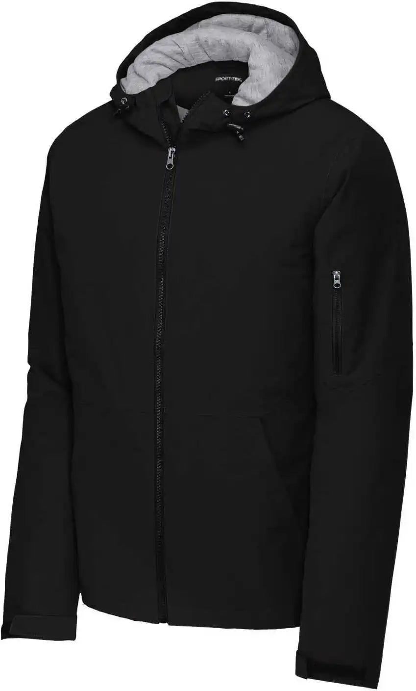 Sport Tek Jst56 Waterproof Insulated Jacket Black