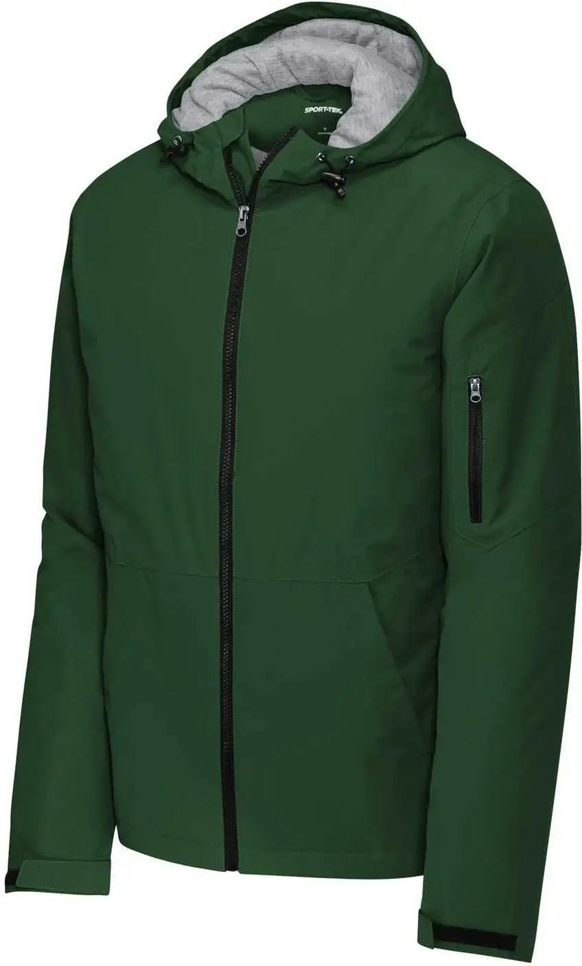 Sport-tek Jst56 Waterproof Insulated Jacket - Forest Green