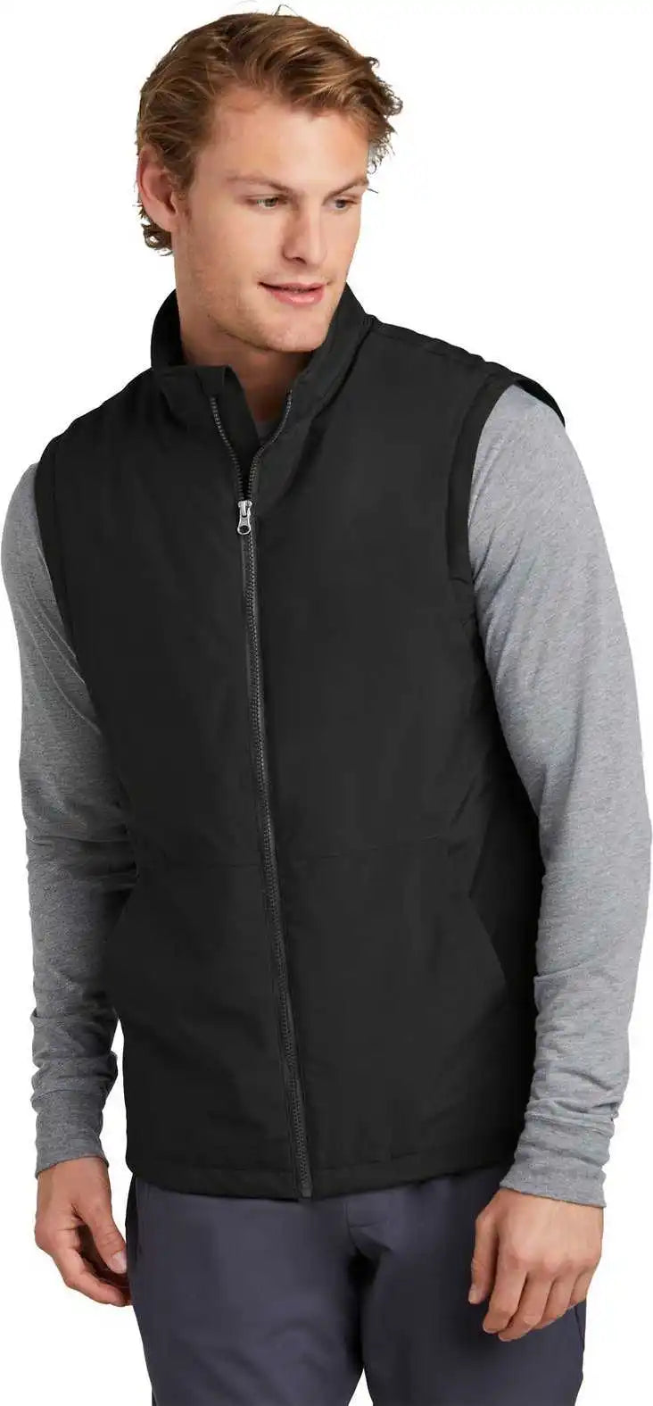 Sport-tek Jst57 Insulated Vest - Black