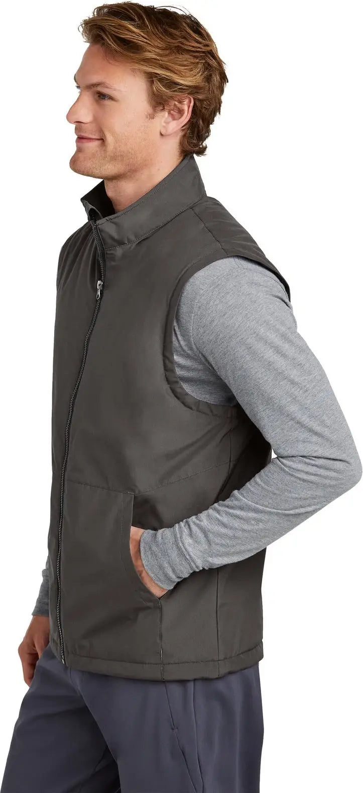 Sport-tek Jst57 Insulated Vest - Graphite