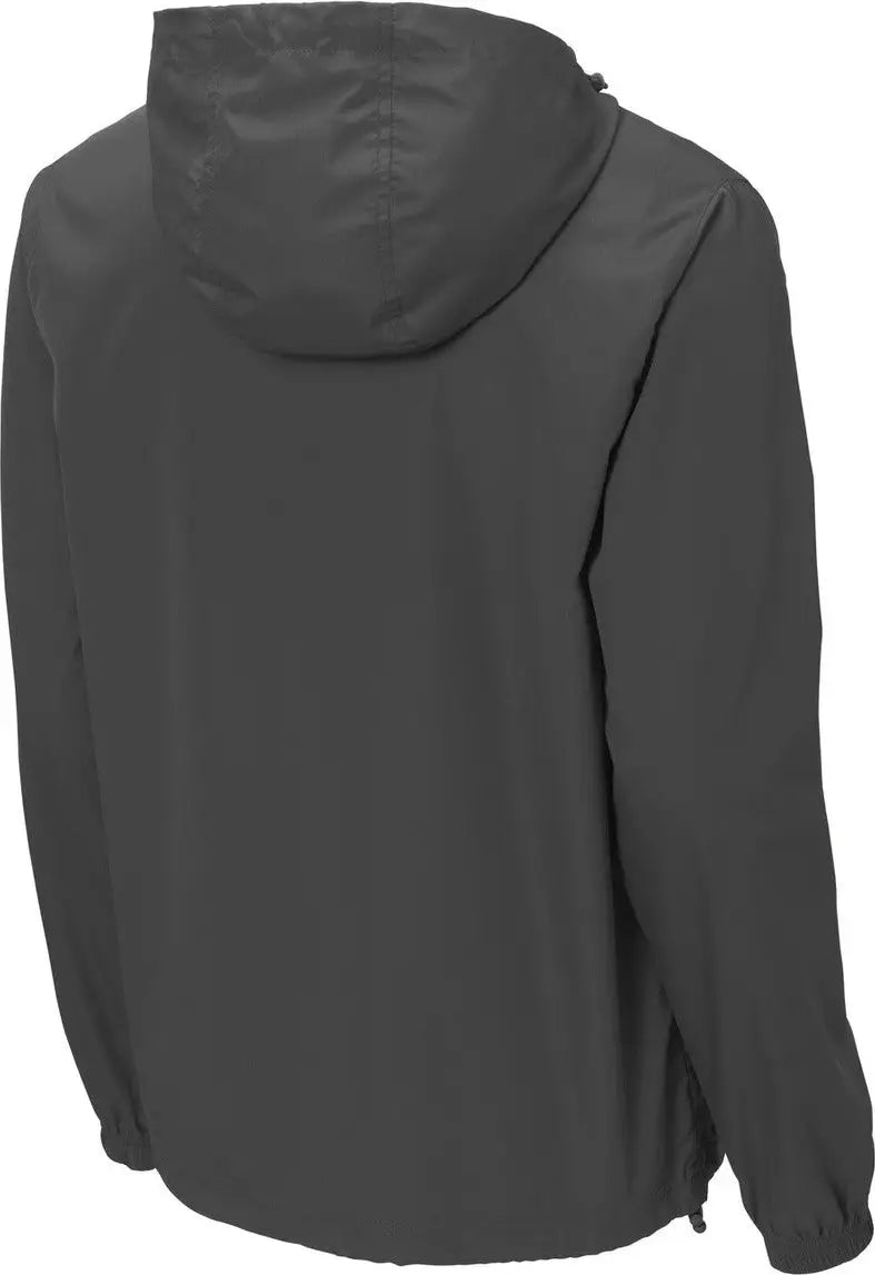 Sport-tek Jst66 Packable Anorak - Graphite