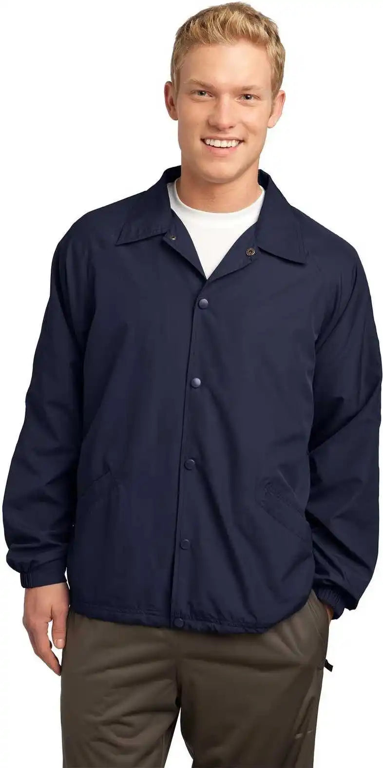 Sport-tek Jst71 Sideline Jacket - True Navy