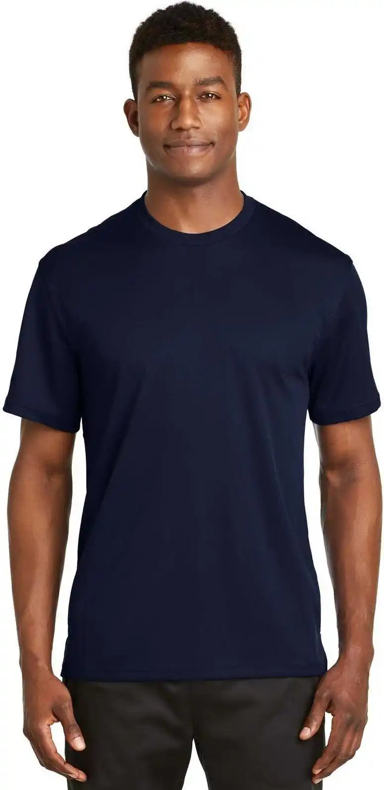 Sport-tek K468 Dri-mesh Short Sleeve T-shirt - Navy