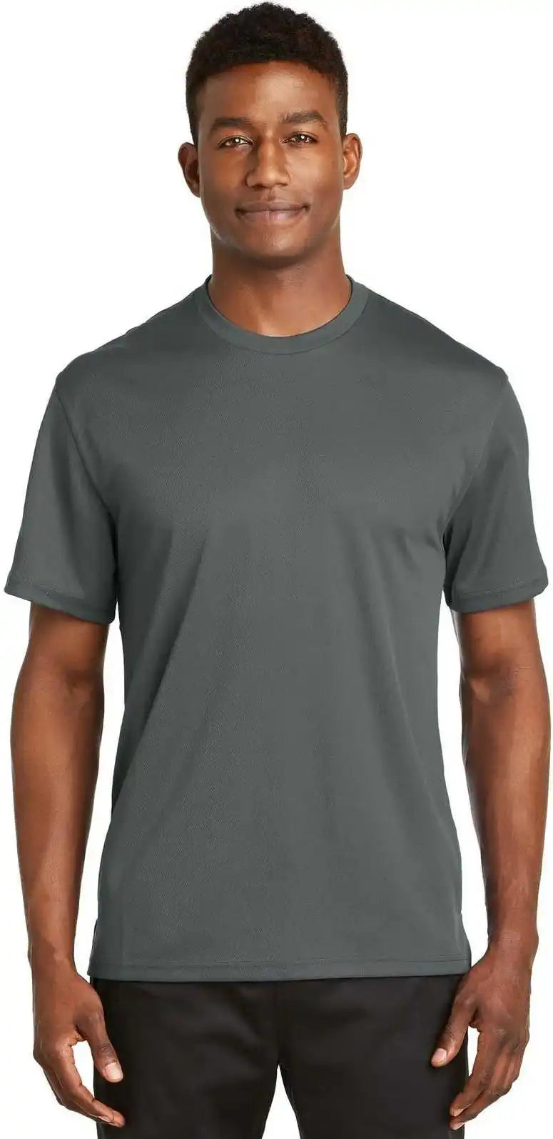 Sport-tek K468 Dri-mesh Short Sleeve T-shirt - Steel