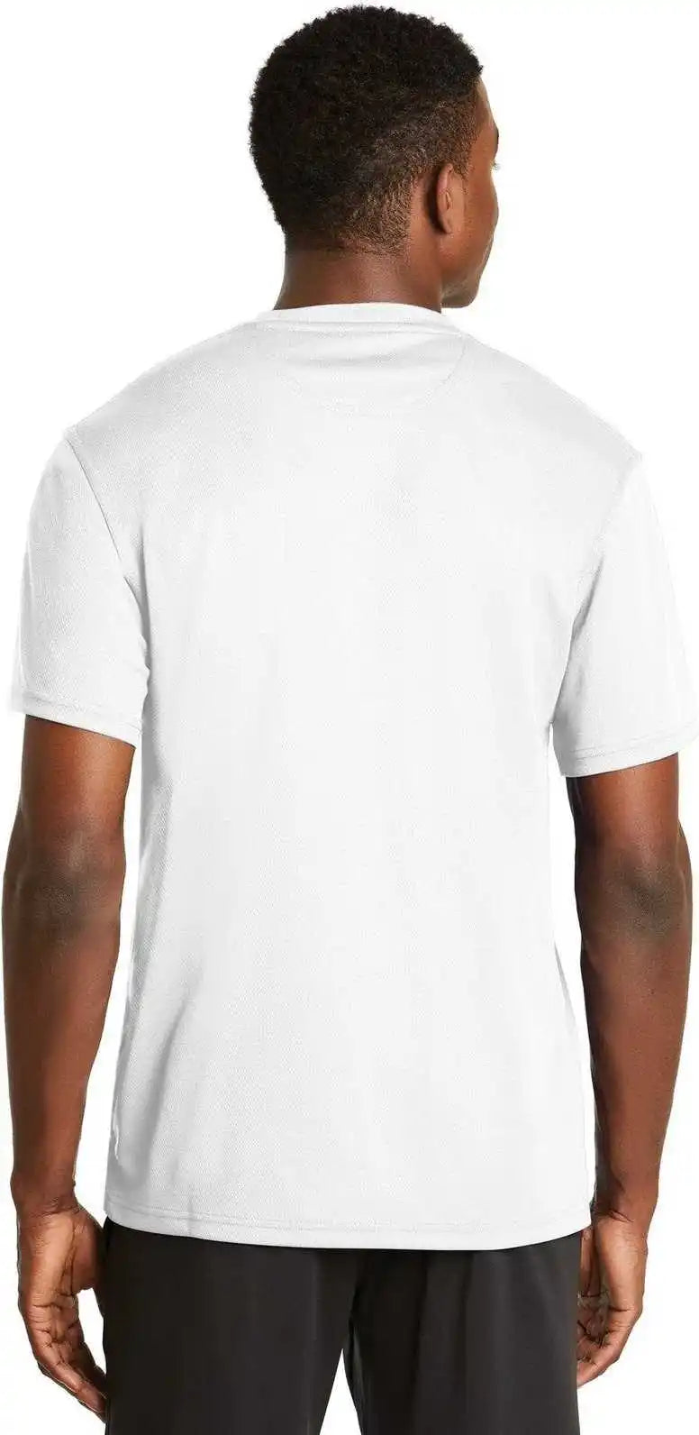 Sport-tek K468 Dri-mesh Short Sleeve T-shirt - White