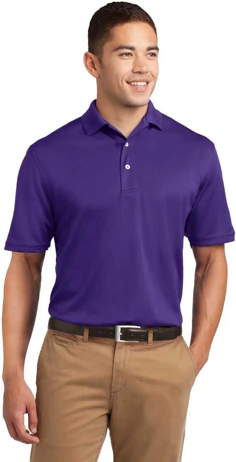 Sport-tek K469 Dri-mesh Polo - Purple