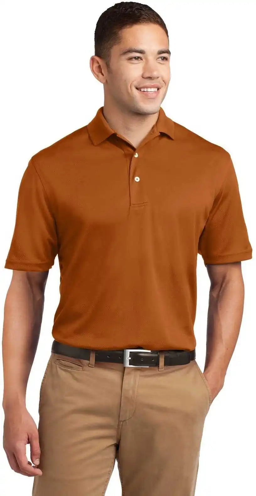 Sport-tek K469 Dri-mesh Polo - Texas Orange