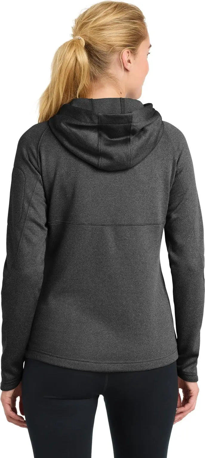 Sport-tek L248 Women’s Tech Fleece Full-zip Hooded Jacket - Graphite Heather