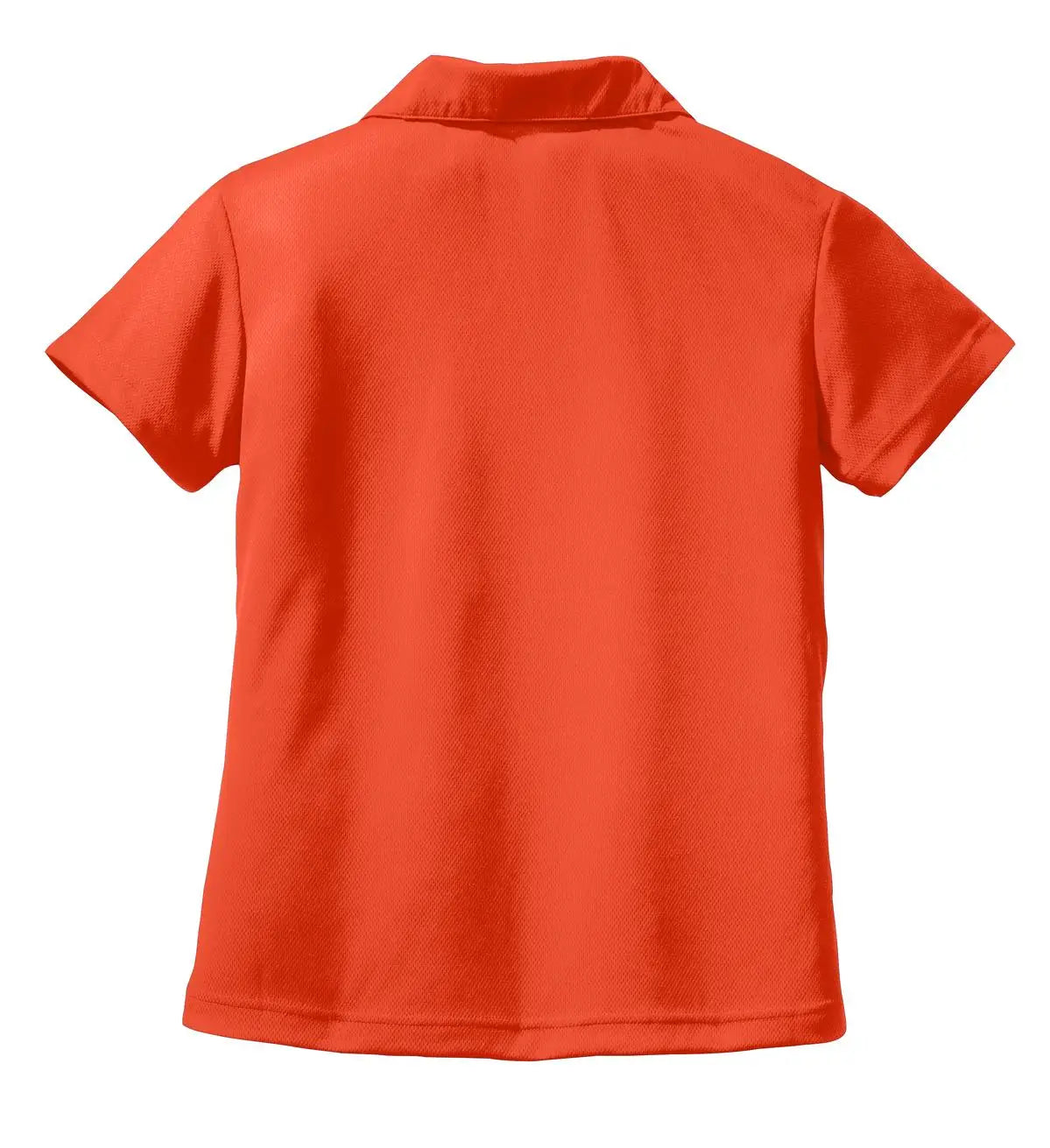 Sport-tek L469 Women’s Dri-mesh V-neck Polo - Bright Orange - Ladies Xs