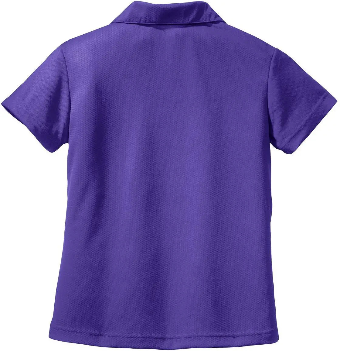 Sport-tek L469 Women’s Dri-mesh V-neck Polo - Purple - Ladies Xs
