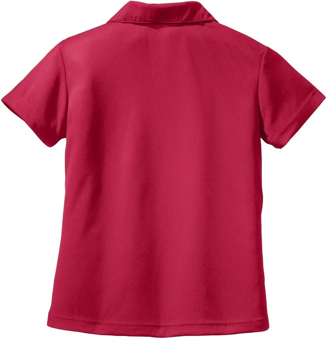 Sport-tek L469 Women’s Dri-mesh V-neck Polo - Red - Ladies Xs