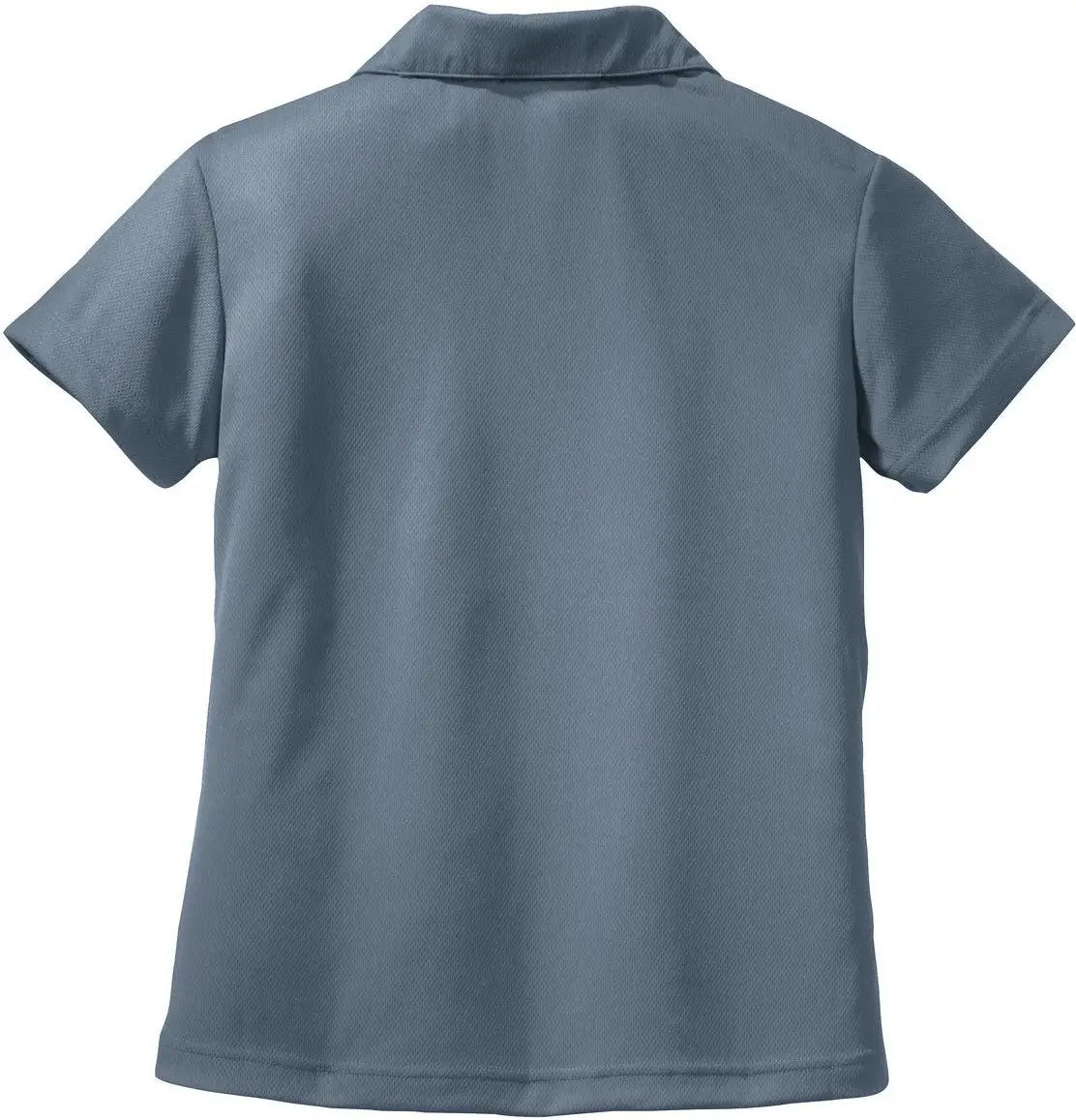 Sport-tek L469 Women’s Dri-mesh V-neck Polo - Steel