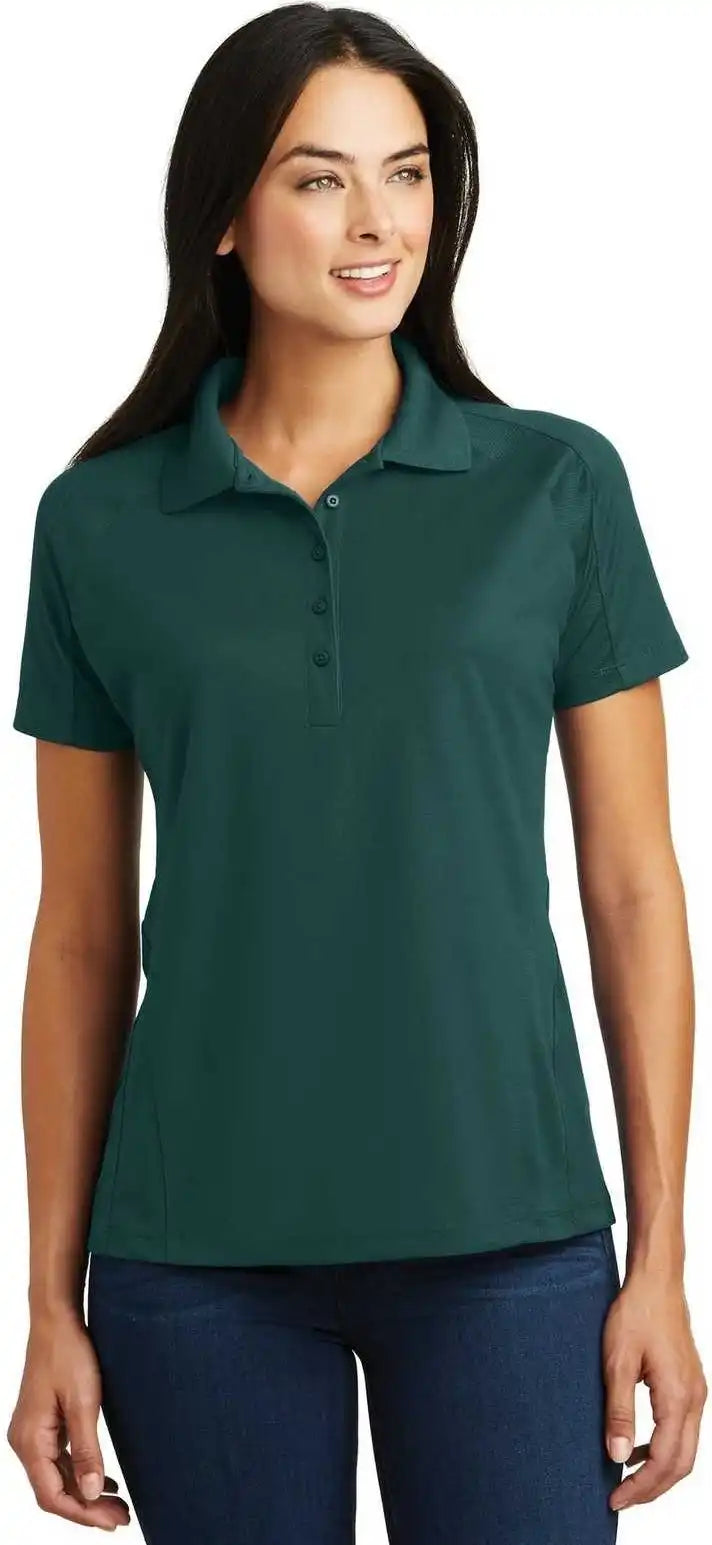 Sport-tek L474 Ladies Dri-mesh Pro Polo - Dark Green