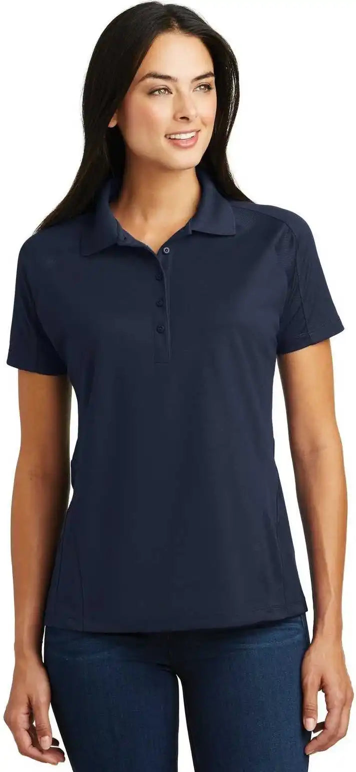 Sport-tek L474 Ladies Dri-mesh Pro Polo - Navy