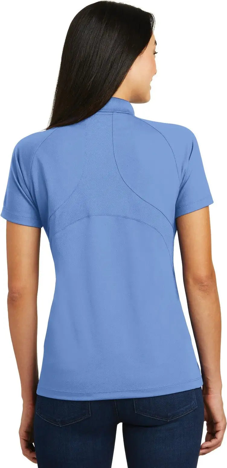 Sport-tek L474 Women’s Dri-mesh Pro Polo - Carolina Blue