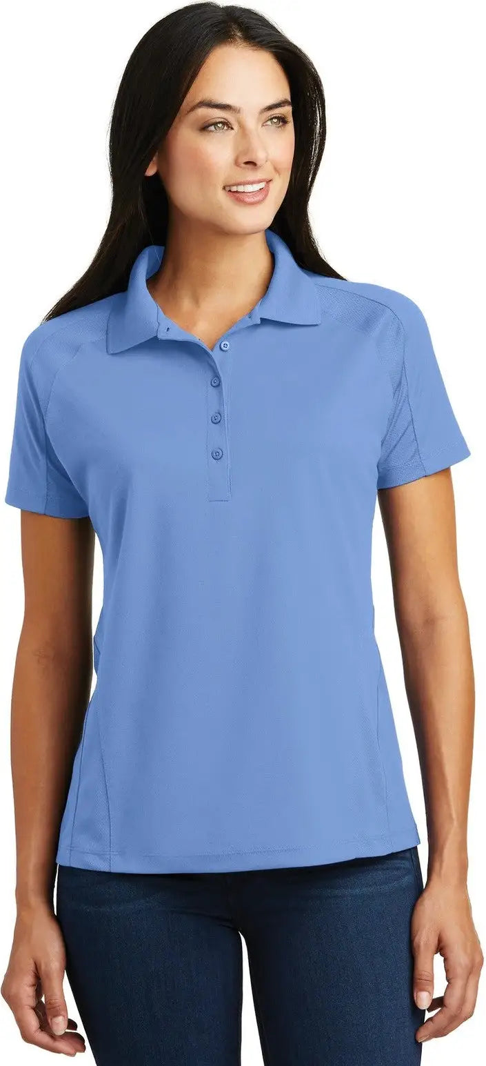 Sport-tek L474 Women’s Dri-mesh Pro Polo - Carolina Blue - Ladies Xs
