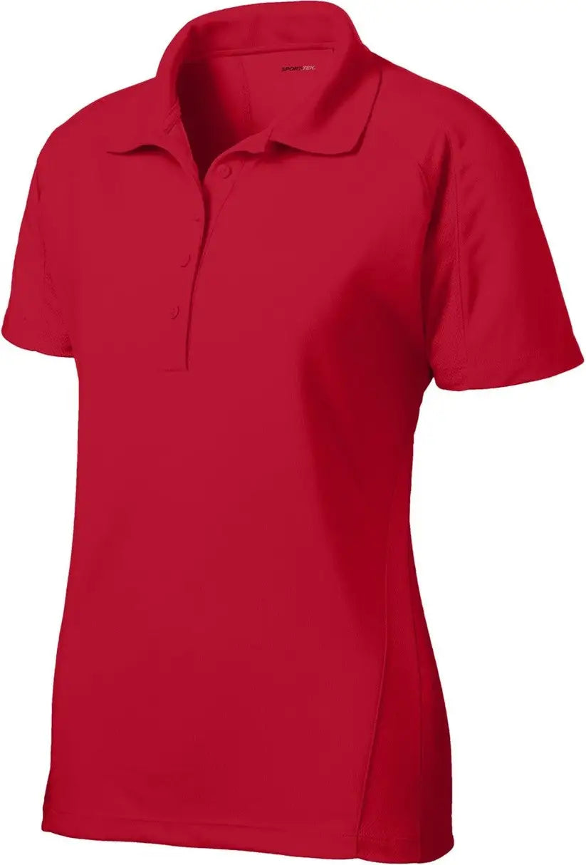 Sport-tek L474 Women’s Dri-mesh Pro Polo - Engine Red