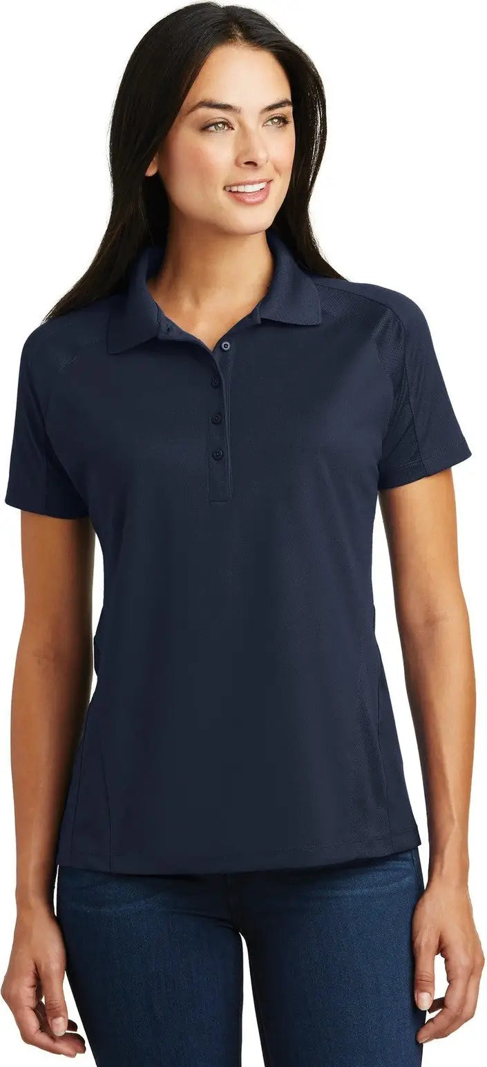 Sport-tek L474 Women’s Dri-mesh Pro Polo - Navy
