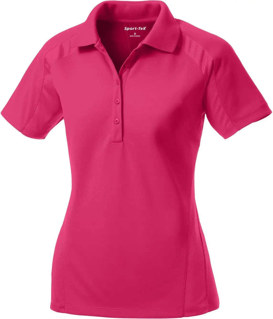Sport-tek L474 Women’s Dri-mesh Pro Polo - Pink Raspberry