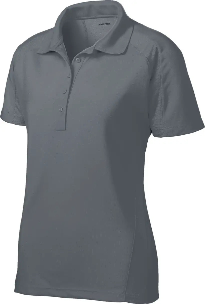 Sport-tek L474 Women’s Dri-mesh Pro Polo - Steel