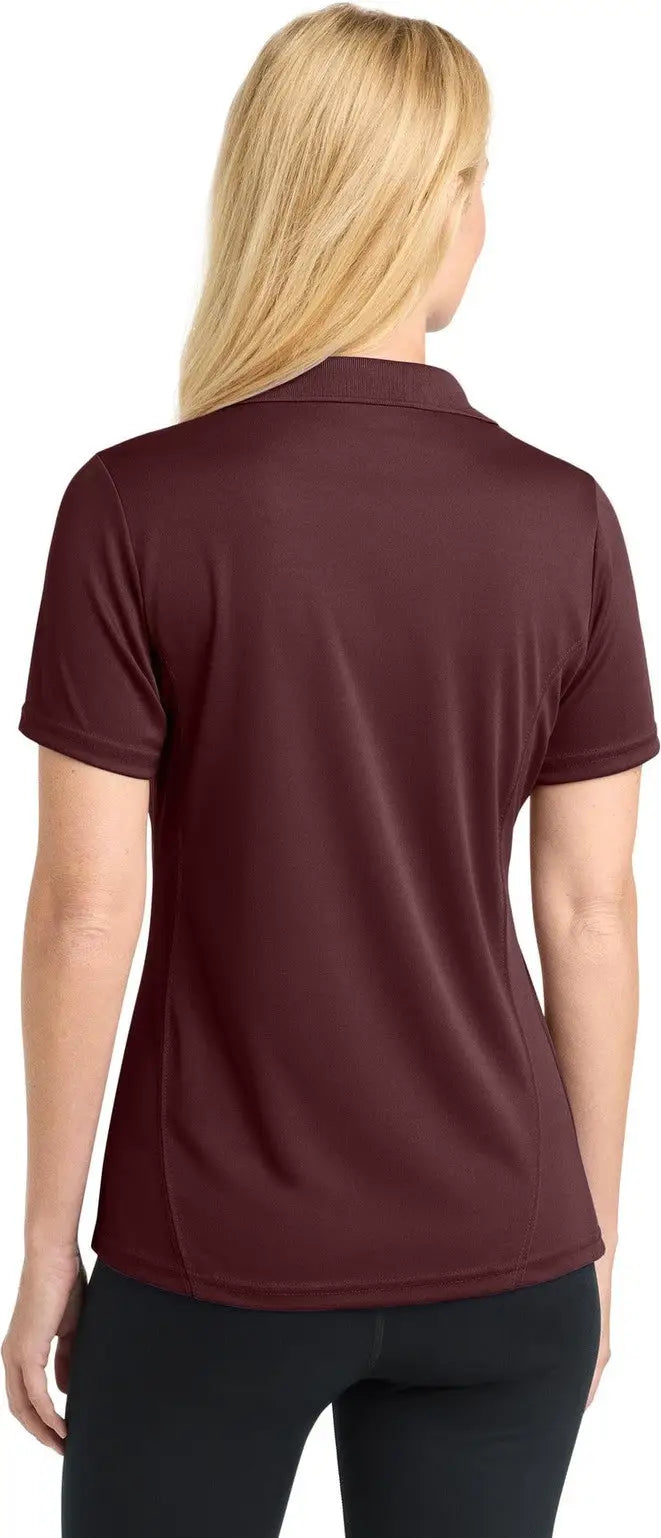 Sport-tek L475 Women’s Dry Zone Raglan Accent Polo - Maroon