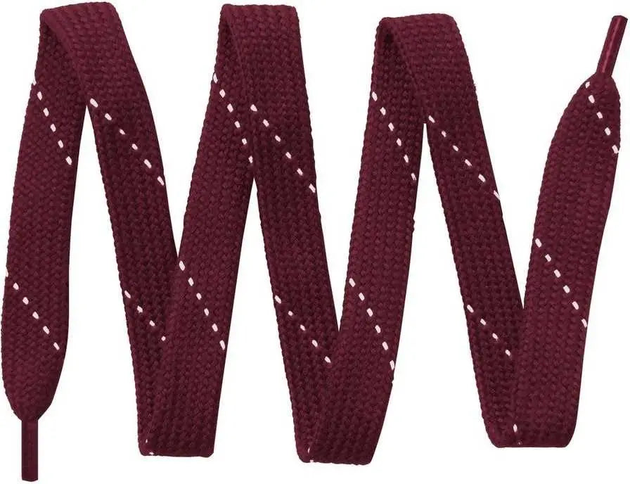 Sport-tek Lace Laces - Maroon White