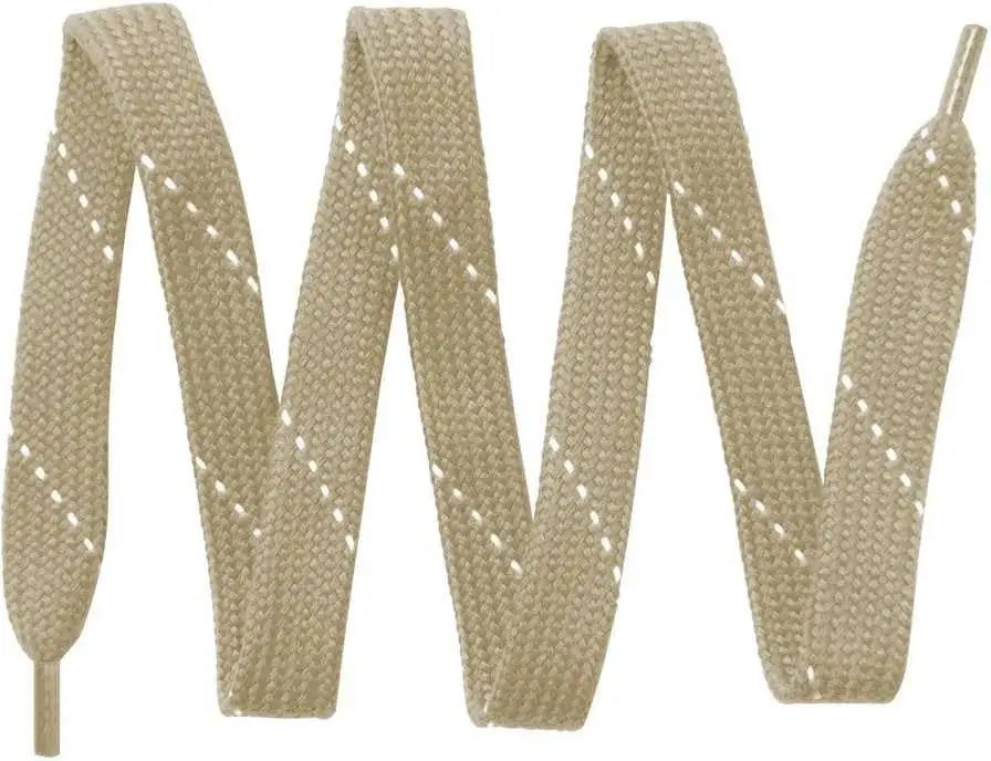 Sport-tek Lace Laces - Vegas Gold White