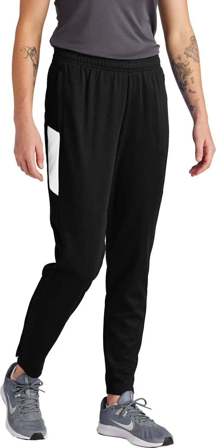 Sport-tek Lpst800 Women’s Travel Pant - Black White