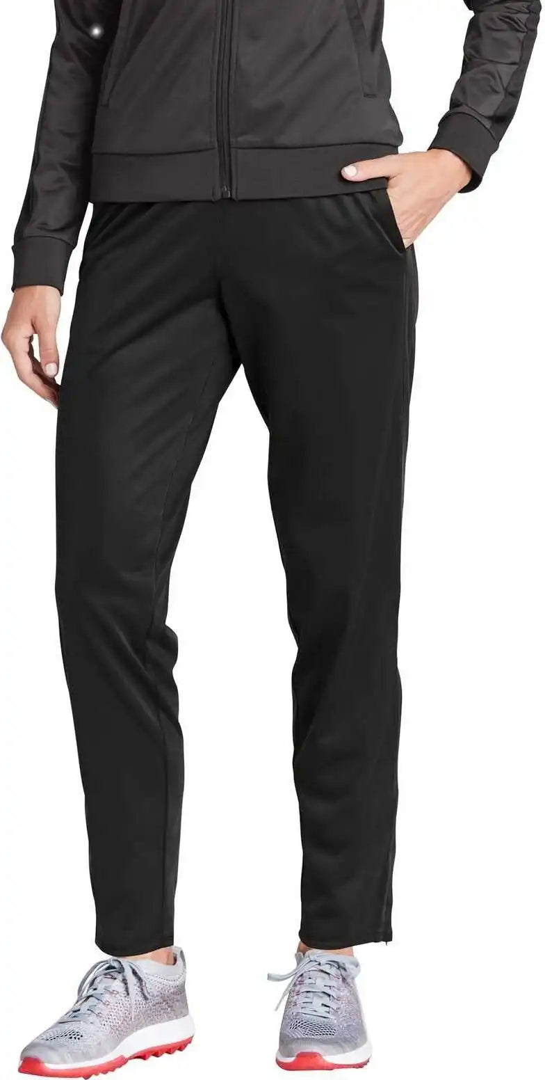 Sport-tek Lpst95 Ladies Tricot Track Jogger - Black