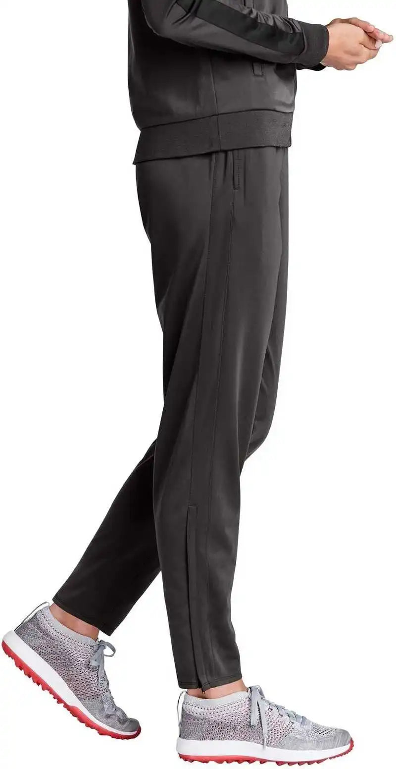 Sport Tek Lpst95 Ladies Tricot Track Jogger Graphite