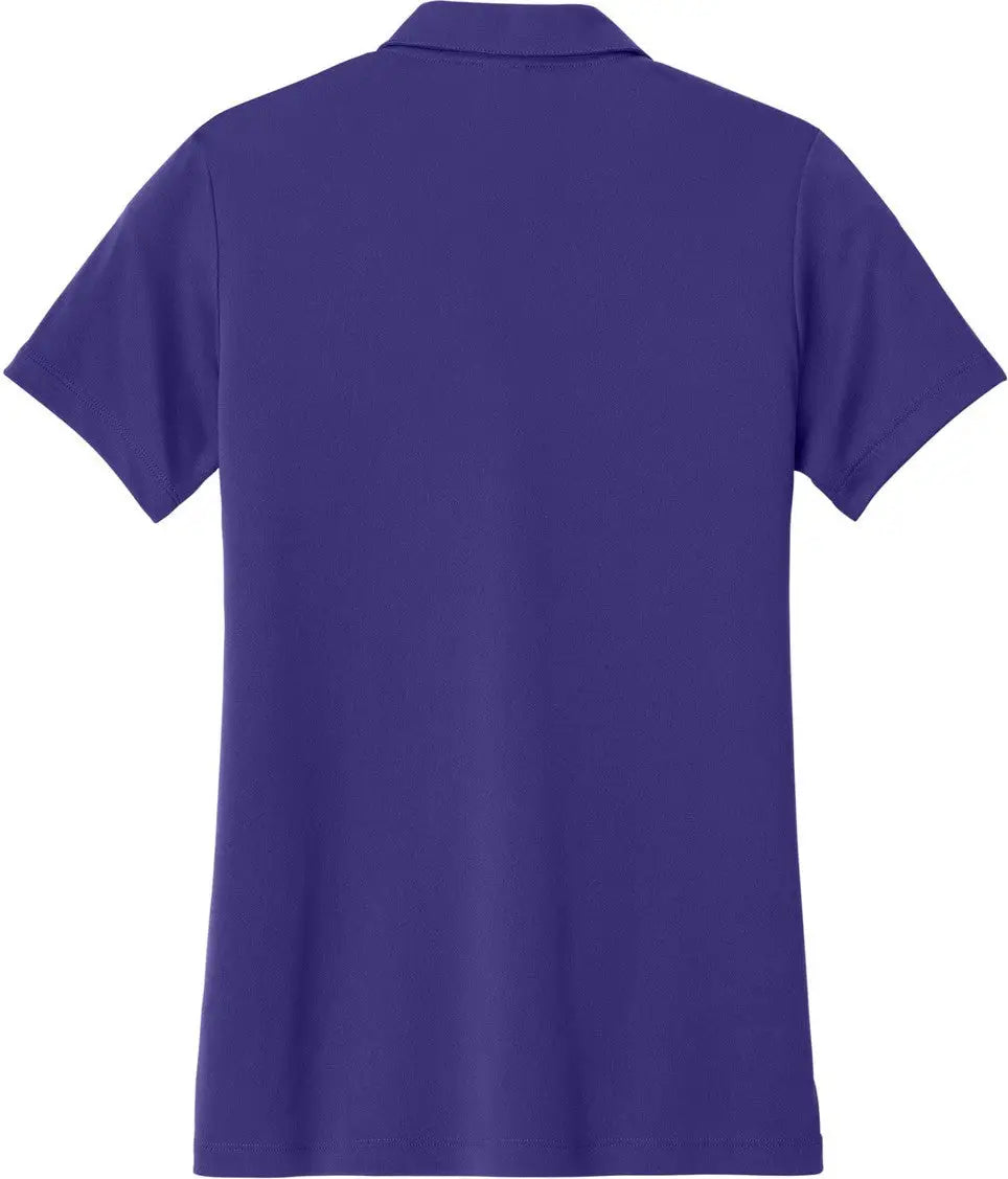 Sport-tek Lst104 Women’s Competitor United Polo - Purple White