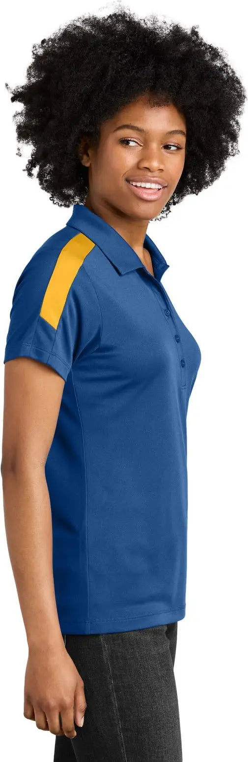 Sport-tek Lst104 Women’s Competitor United Polo - Royal Gold