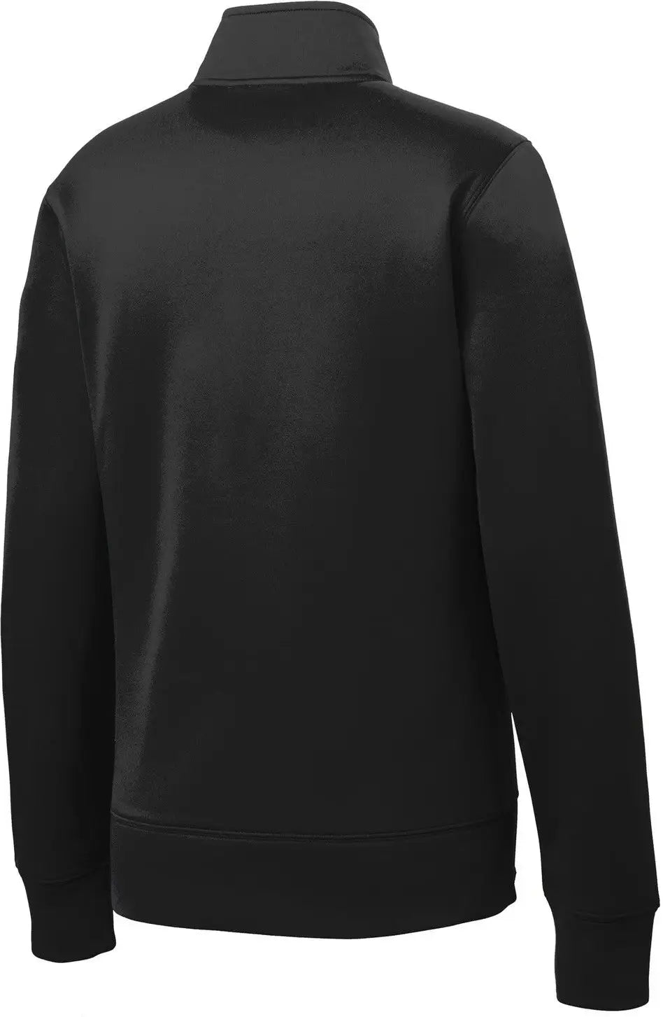 Sport-tek Lst241 Women’s Sport-wick Fleece Full-zip Jacket - Black