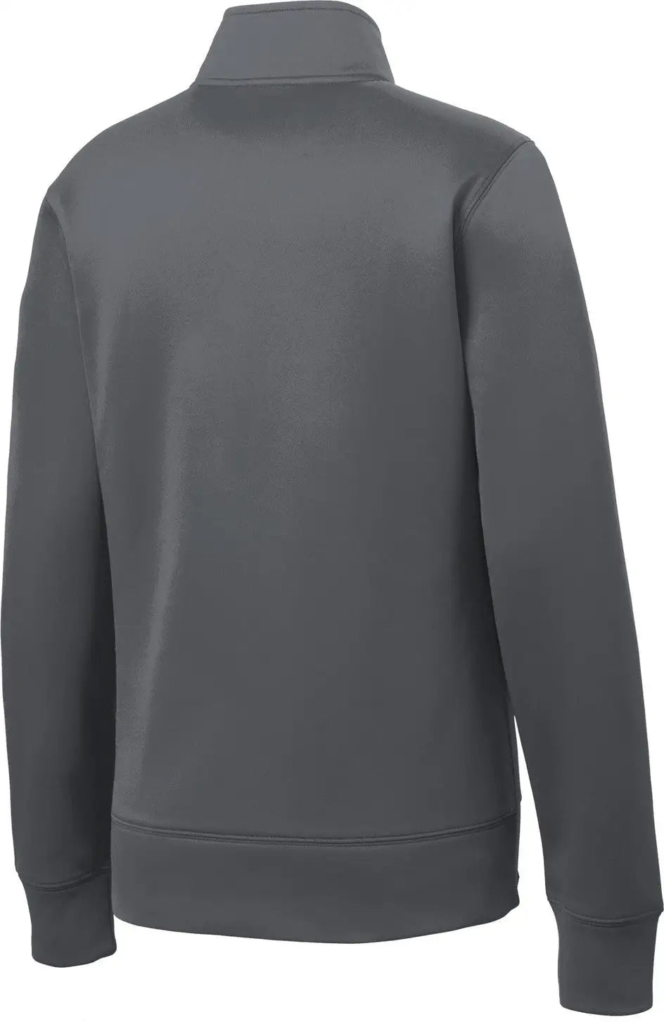 Sport-tek Lst241 Women’s Sport-wick Fleece Full-zip Jacket - Dark Smoke Gray