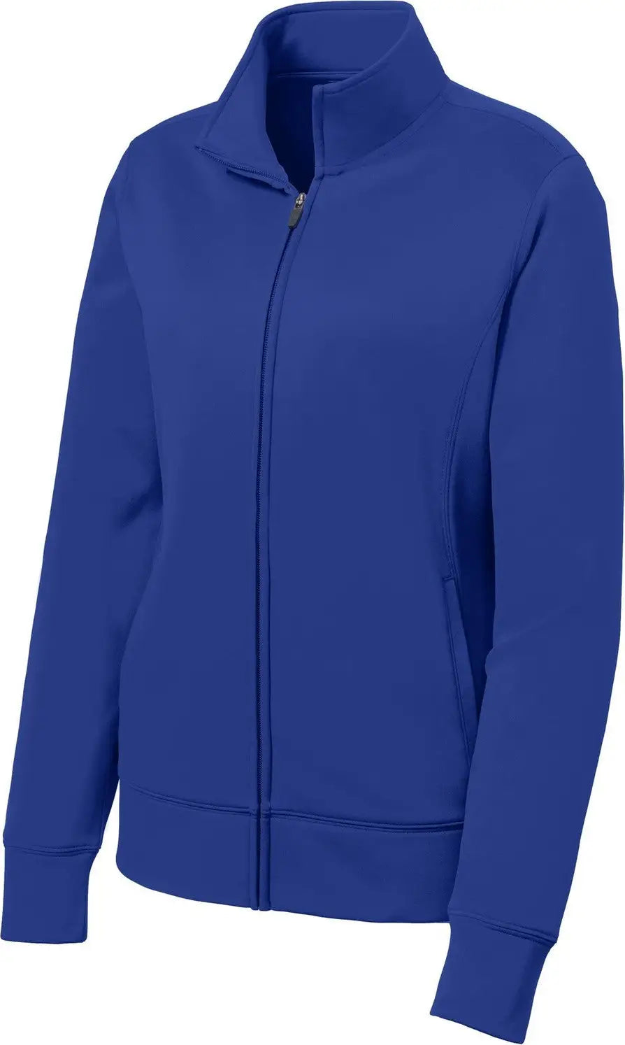 Sport-tek Lst241 Women’s Sport-wick Fleece Full-zip Jacket - True Royal