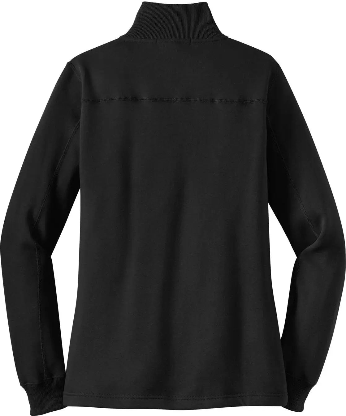 Sport-tek Lst253 Women’s 1/4-zip Sweatshirt - Black - Ladies Xs