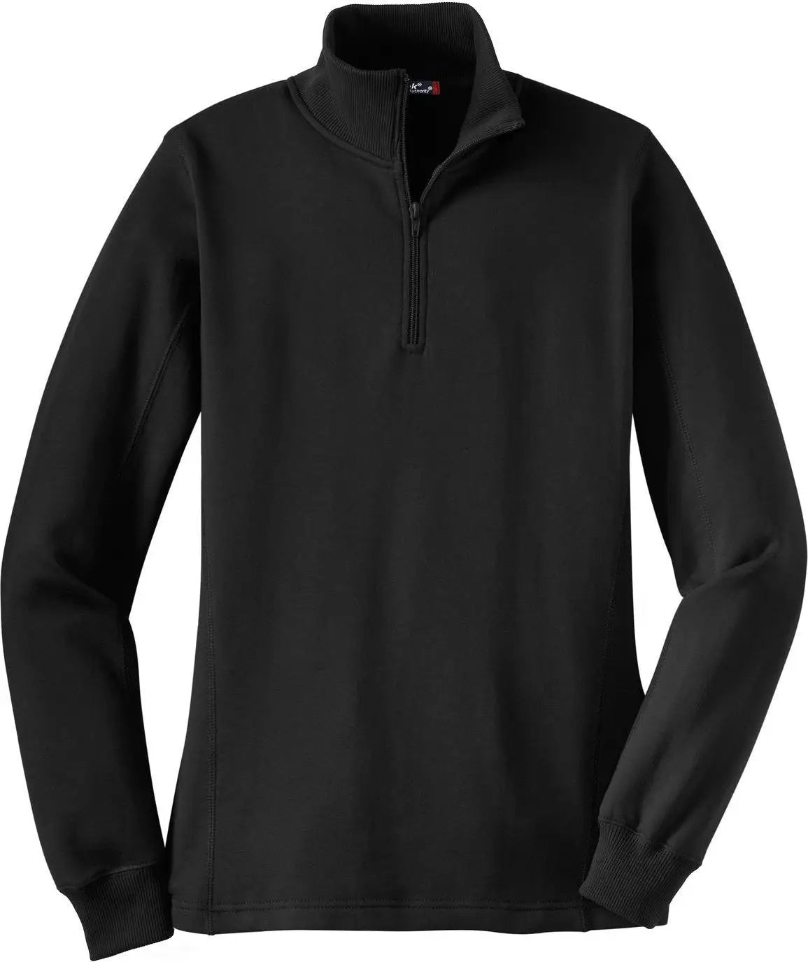 Sport-tek Lst253 Women’s 1/4-zip Sweatshirt - Black
