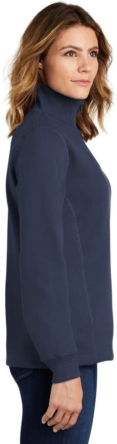 Sport-tek Lst253 Women’s 1/4-zip Sweatshirt - True Navy