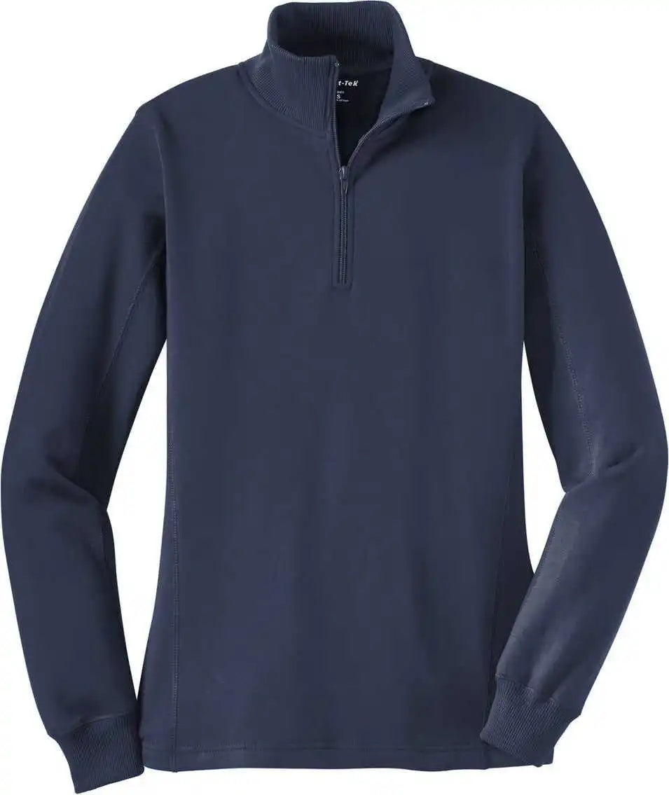 Sport-tek Lst253 Women’s 1/4-zip Sweatshirt - True Navy
